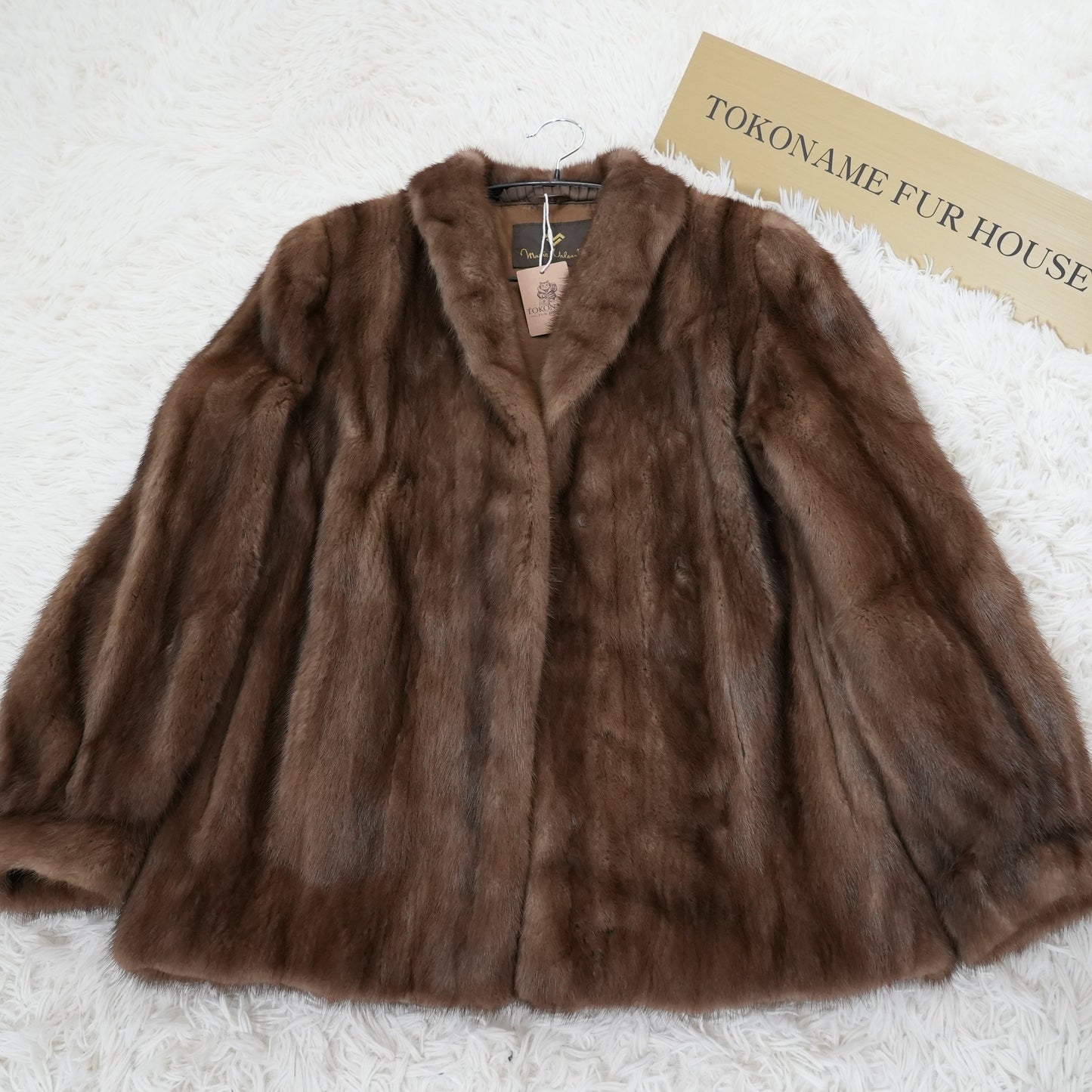 Mario Valentino Pastel Mink Fur Jacket