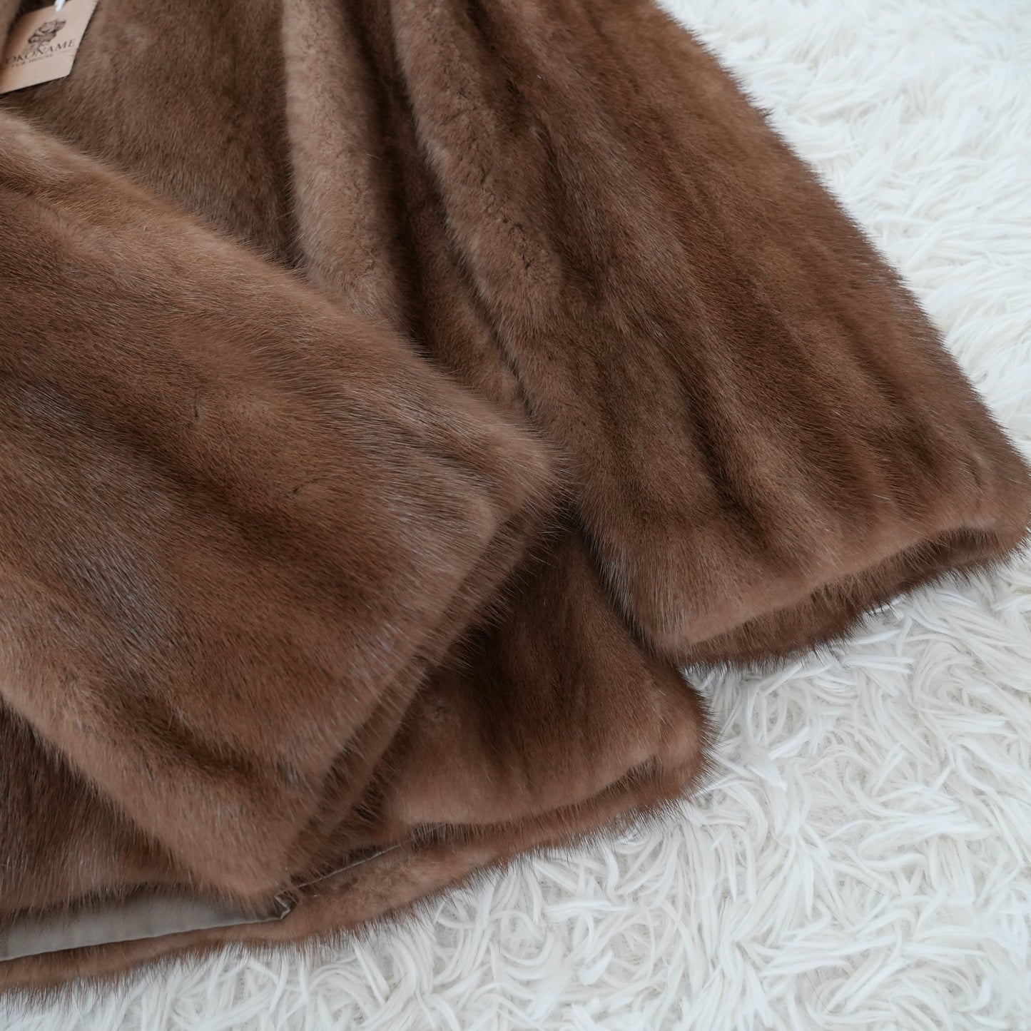 Demi Buff Mink Jacket Genuine Vintage Fur Japan
