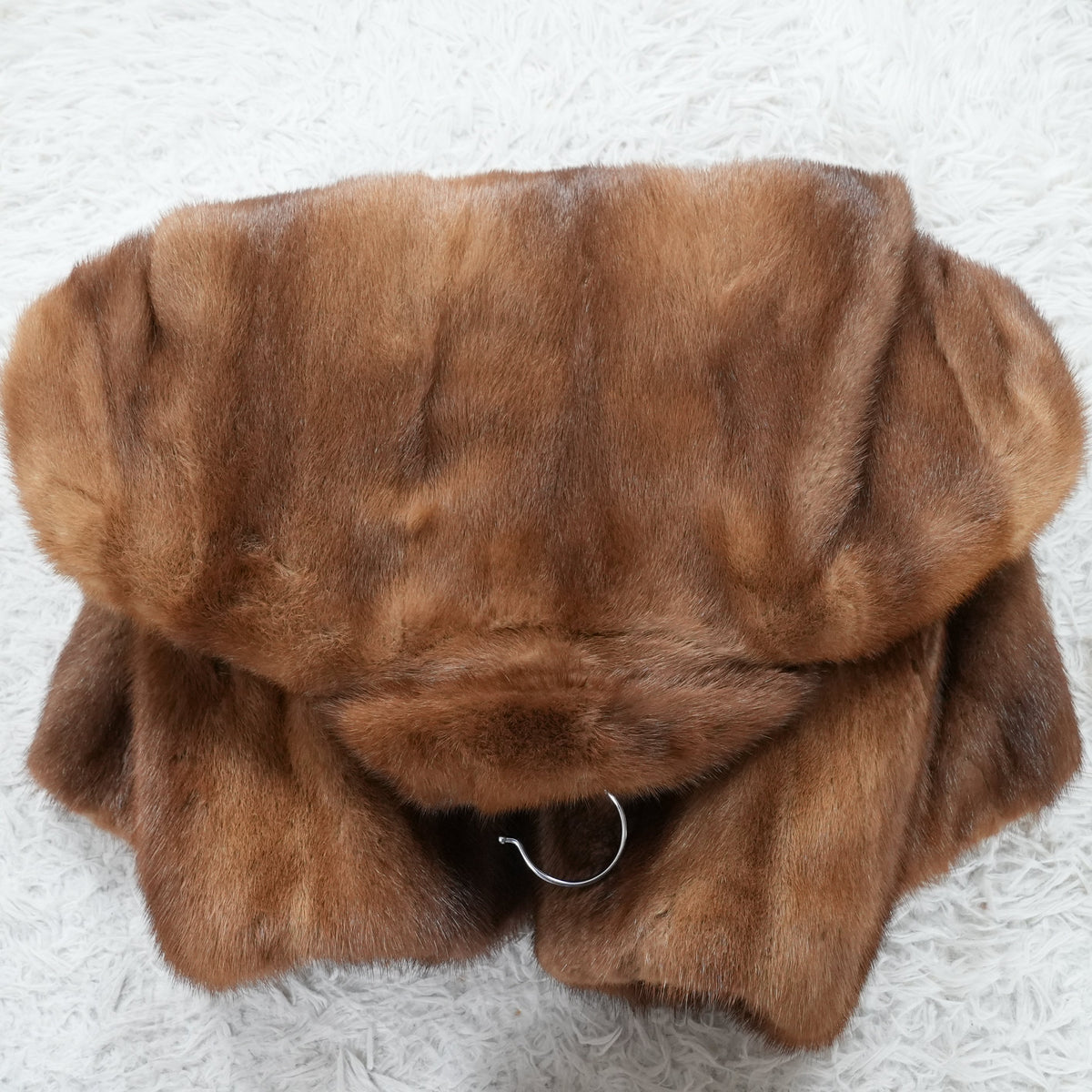 SAGA ROYAL MINK Jacket Demi Buff Mink - Genuine Vintage Fur From Japan