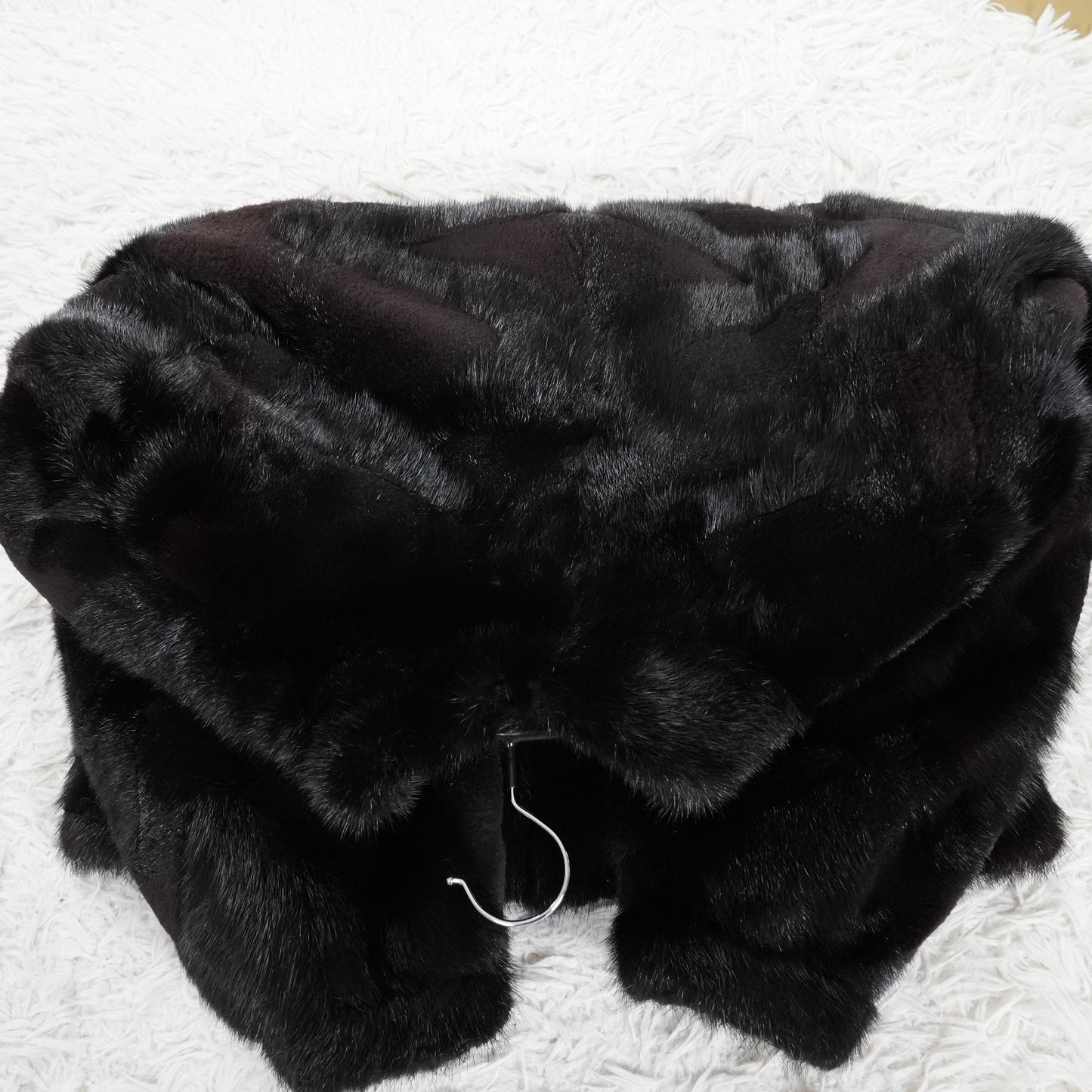 Dark Mink Design Jacket -Genuine Vintage Fur From Japan