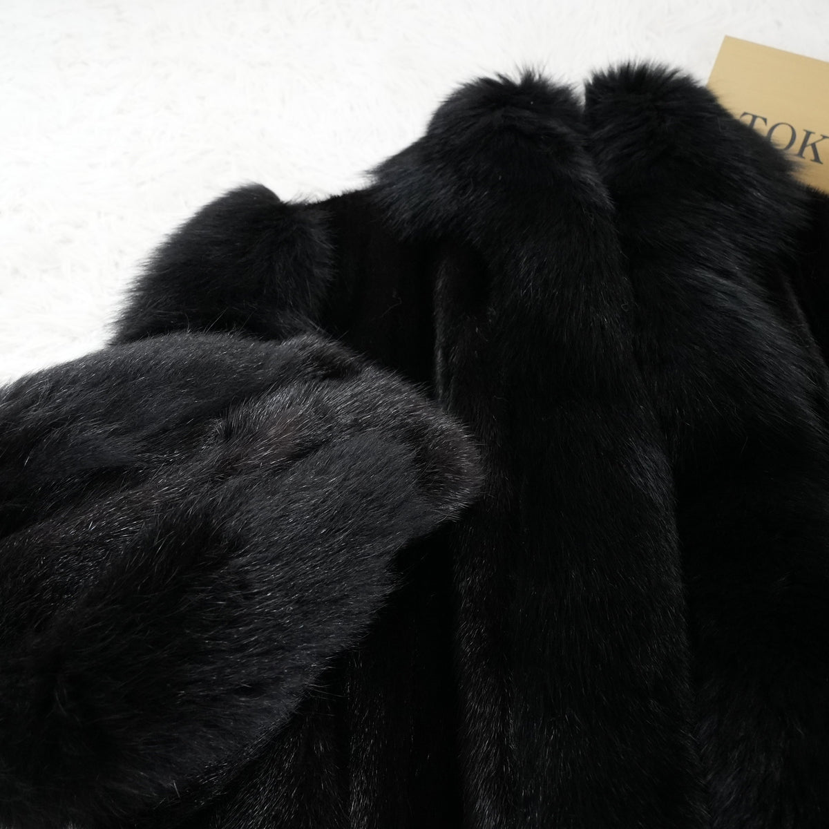 Mink and Fox Fur Gorgeous Long Coat - Genuine Vintage Fur From Japan