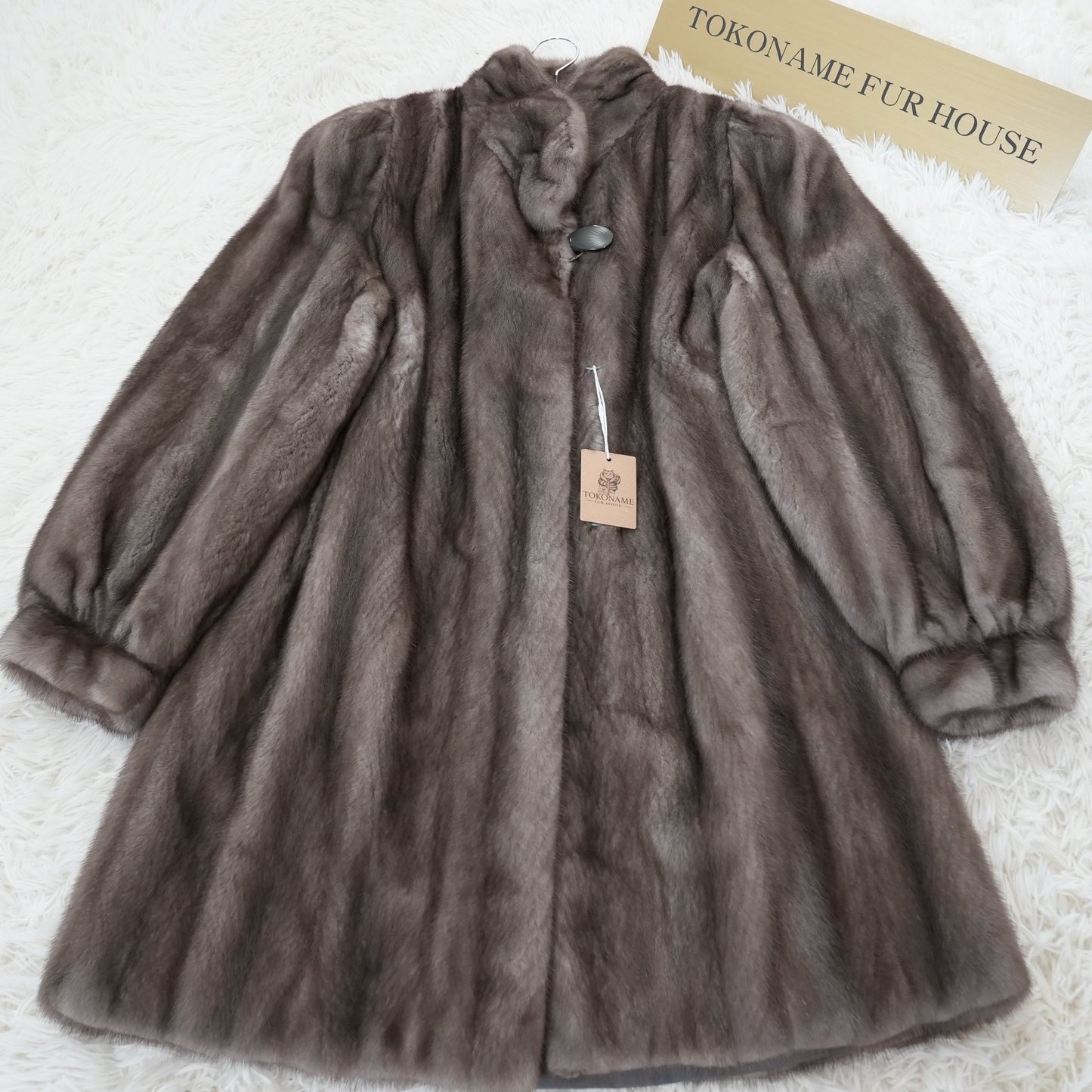 Blueiris Mink Fur Coat Genuine Vintage Fur Japan
