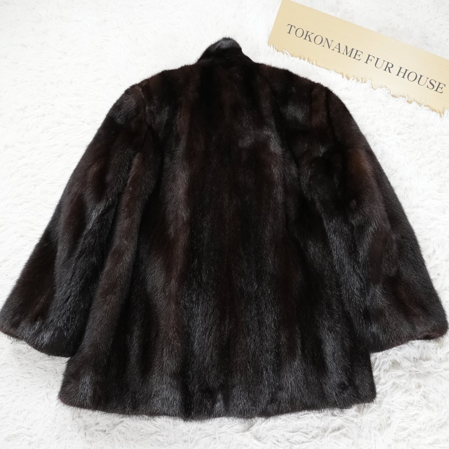 Dark Mink Jacket - Genuine Vintage Fur From Japan