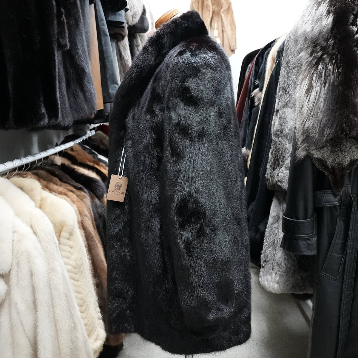 SAGA MINK Fur Coat - Genuine Vintage Fur From Japan