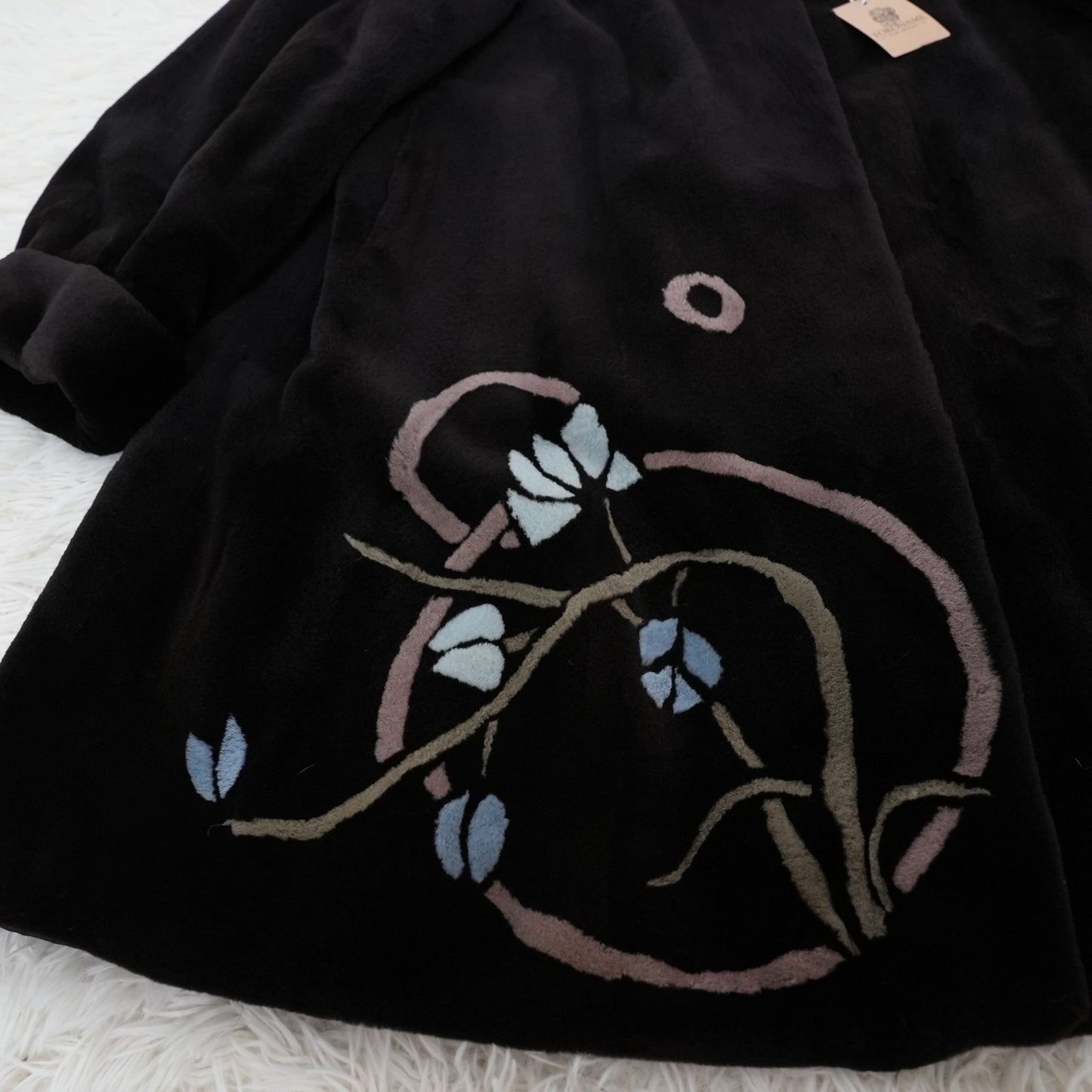 Shaved Mink Design Coat - SAGA MINK Genuine Vintage Fur Japan