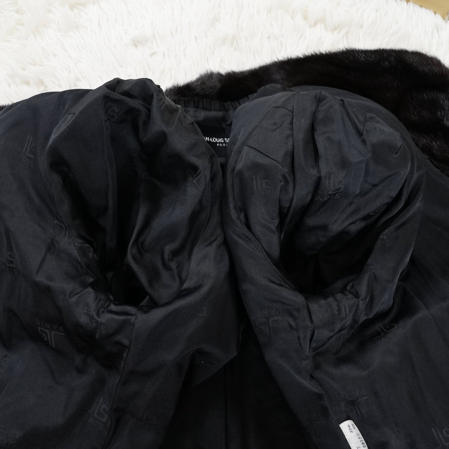 BLACKGLAMA 水貂皮长外套 JEAN-LOUIS SCHERRER PARIS - 日本复古皮草