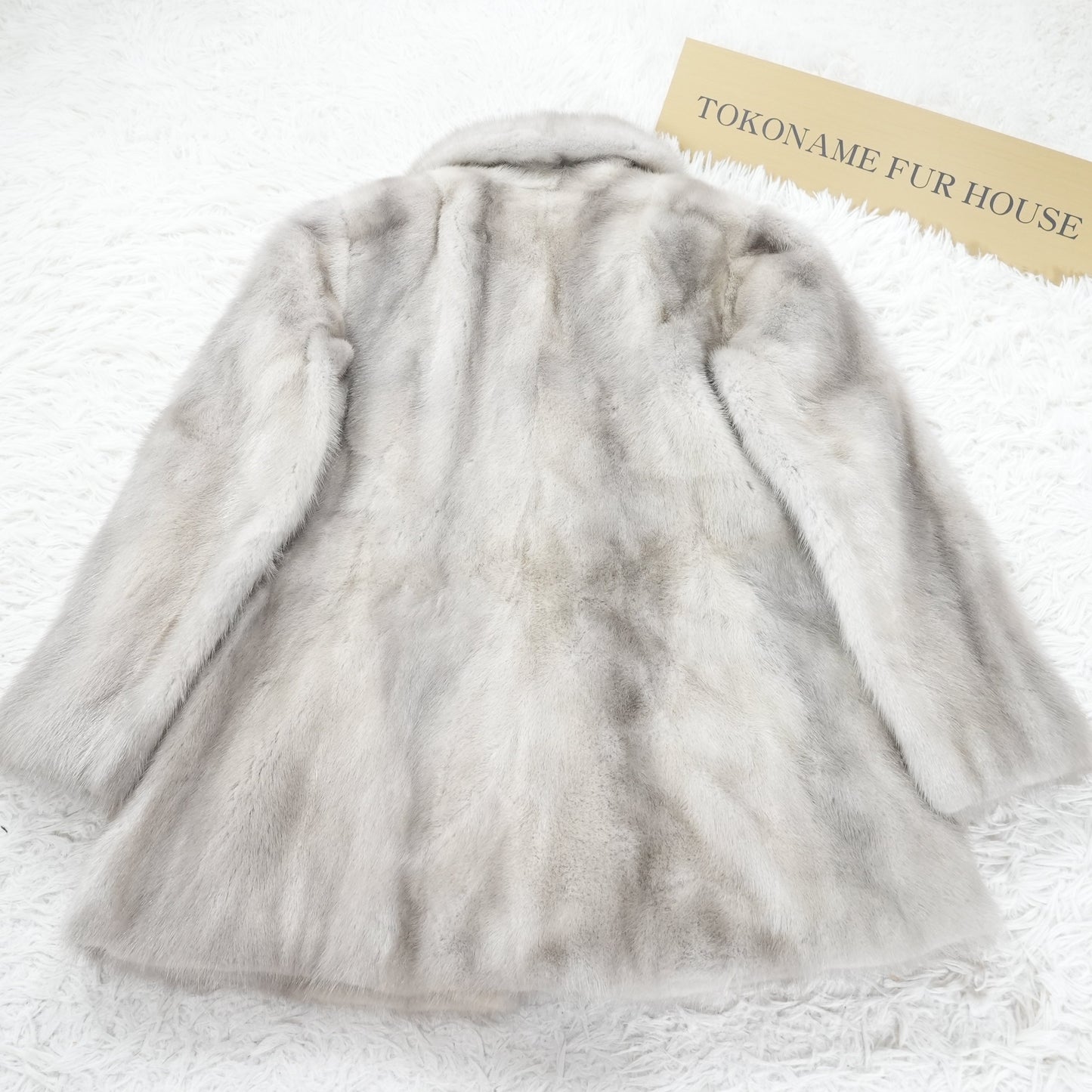 Sapphire Mink Fur Jacket - Genuine Vintage Fur From Japan