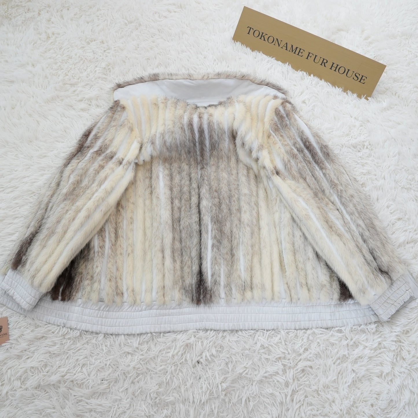 Cross Mink Zip Jacket - SAGA MINK