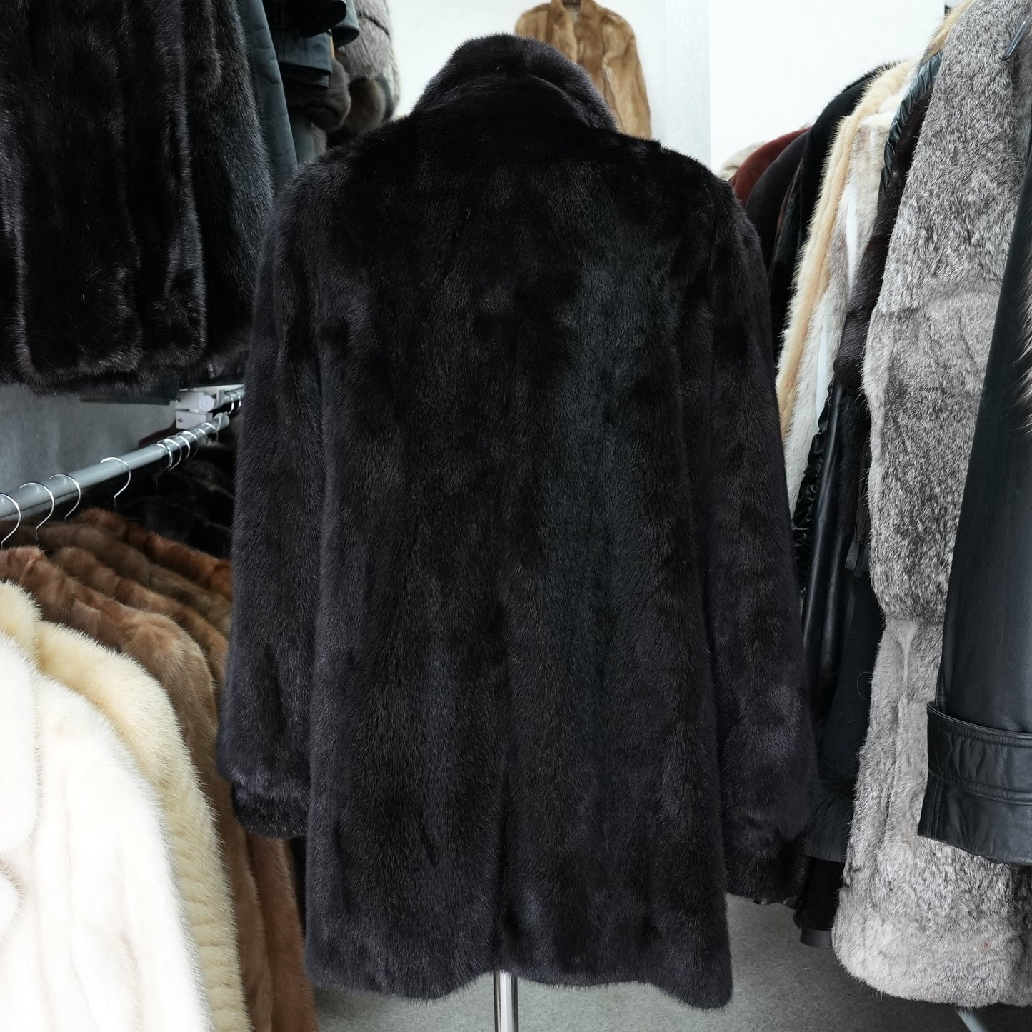 SAGA MINK Fur Coat - Genuine Vintage Fur From Japan