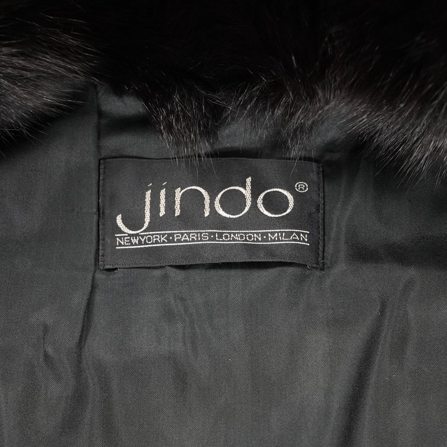 SAGA MINK & Fox Design Coat - Genuine Vintage Fur From Japan