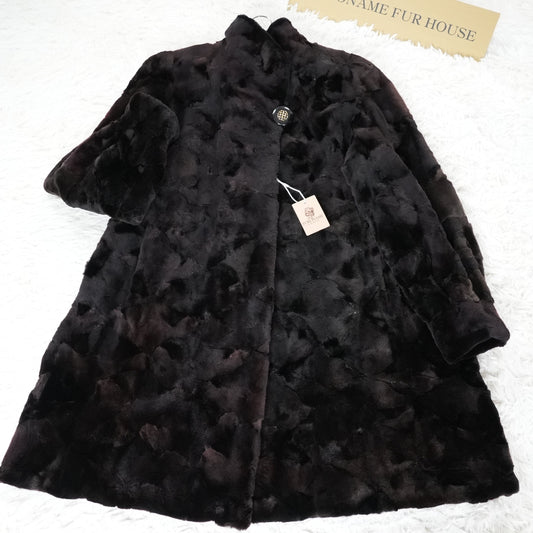 Shaved Mink Coat SAGA MINK - Genuine Vintage Fur From Japan