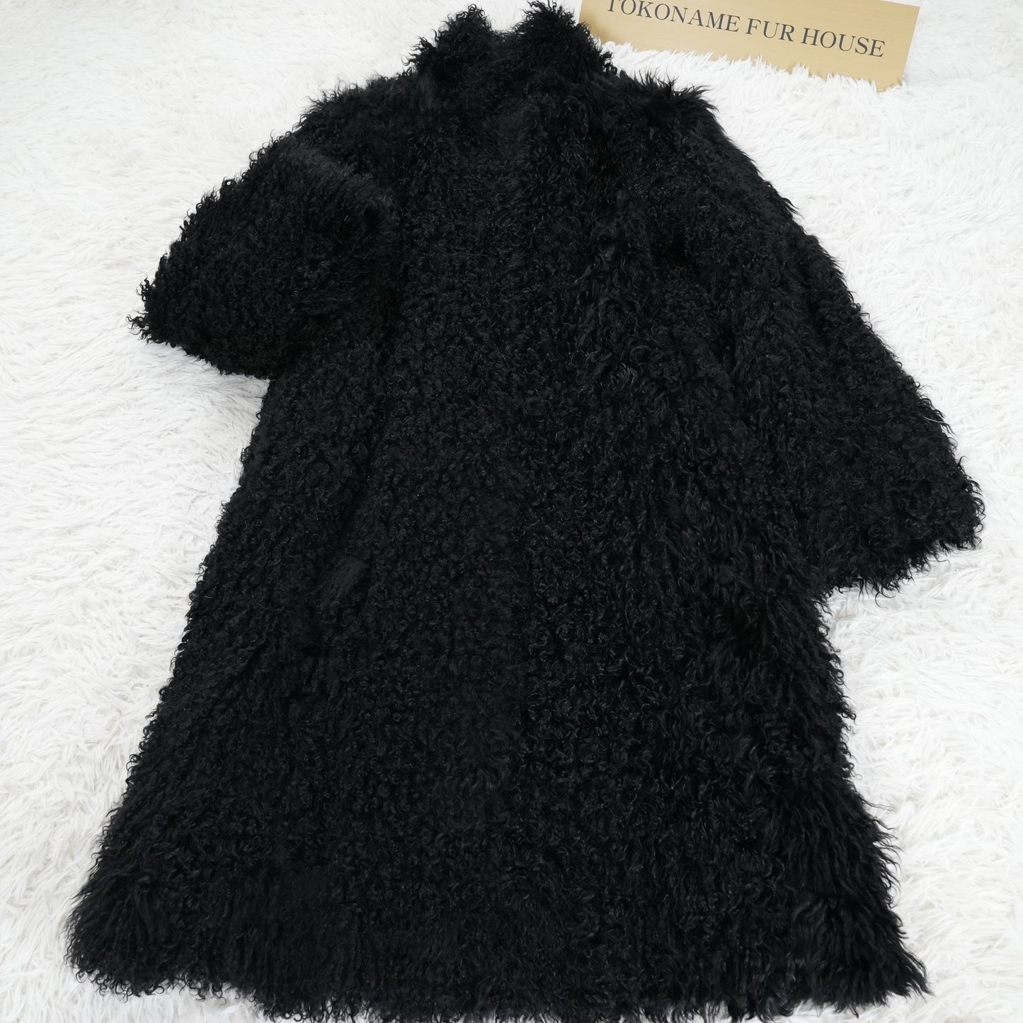 Mongolian Lamb Fur Reversible Coat - Genuine Vintage Fur From Japan