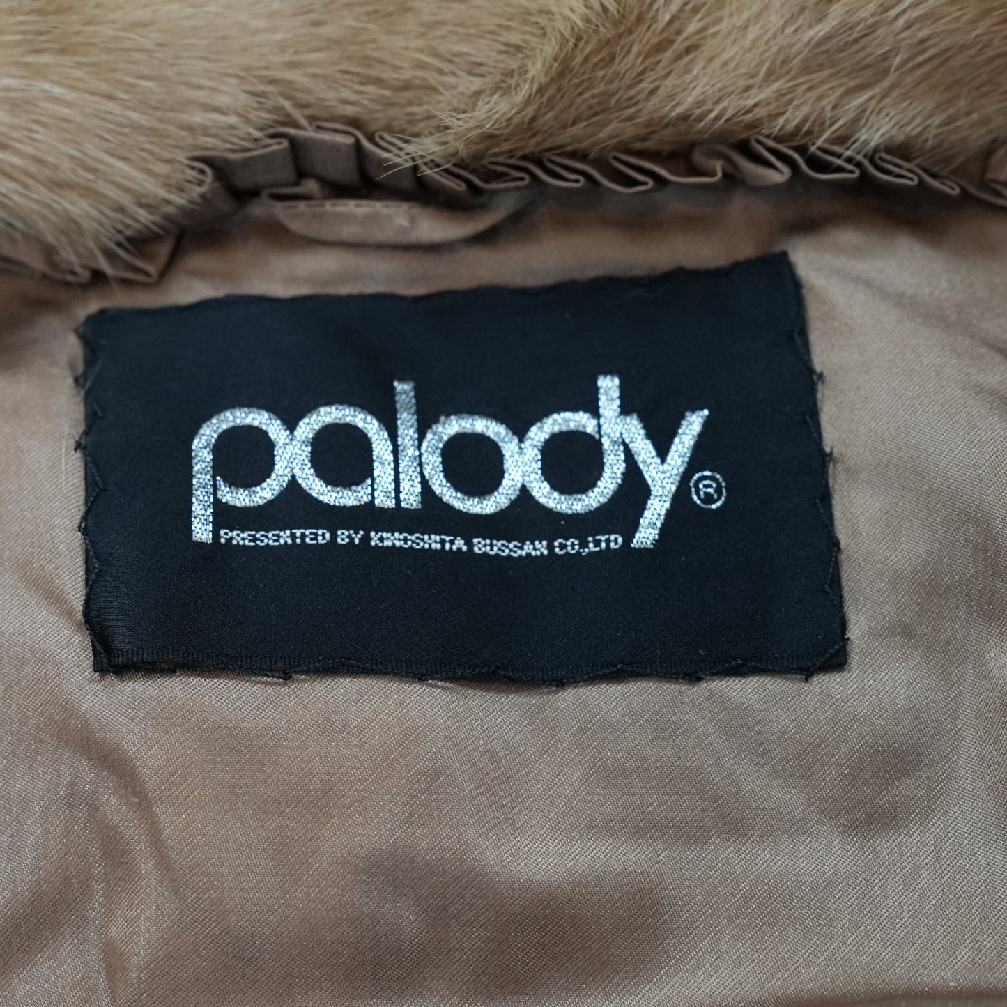 Pastel Mink Fur Jacket Palody - Genuine Vintage Fur Japan