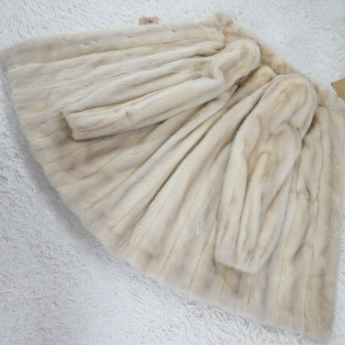 Azurene Mink Fur Coat EMBA - Genuine Vintage Fur From Japan