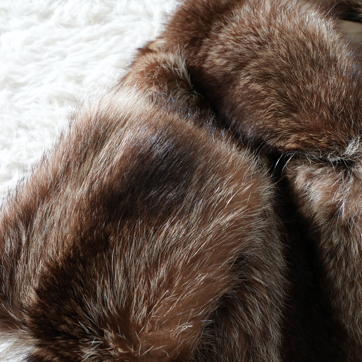 Finn raccoon Fur Coat Josephine - Genuine Vintage Fur From Japan