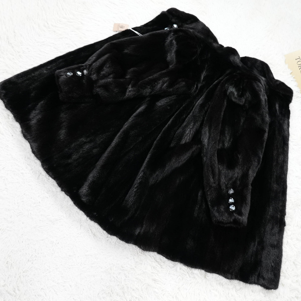 SAGA ROYAL MINK Soft and Grossy - Genuine Vintage Fur From Japan