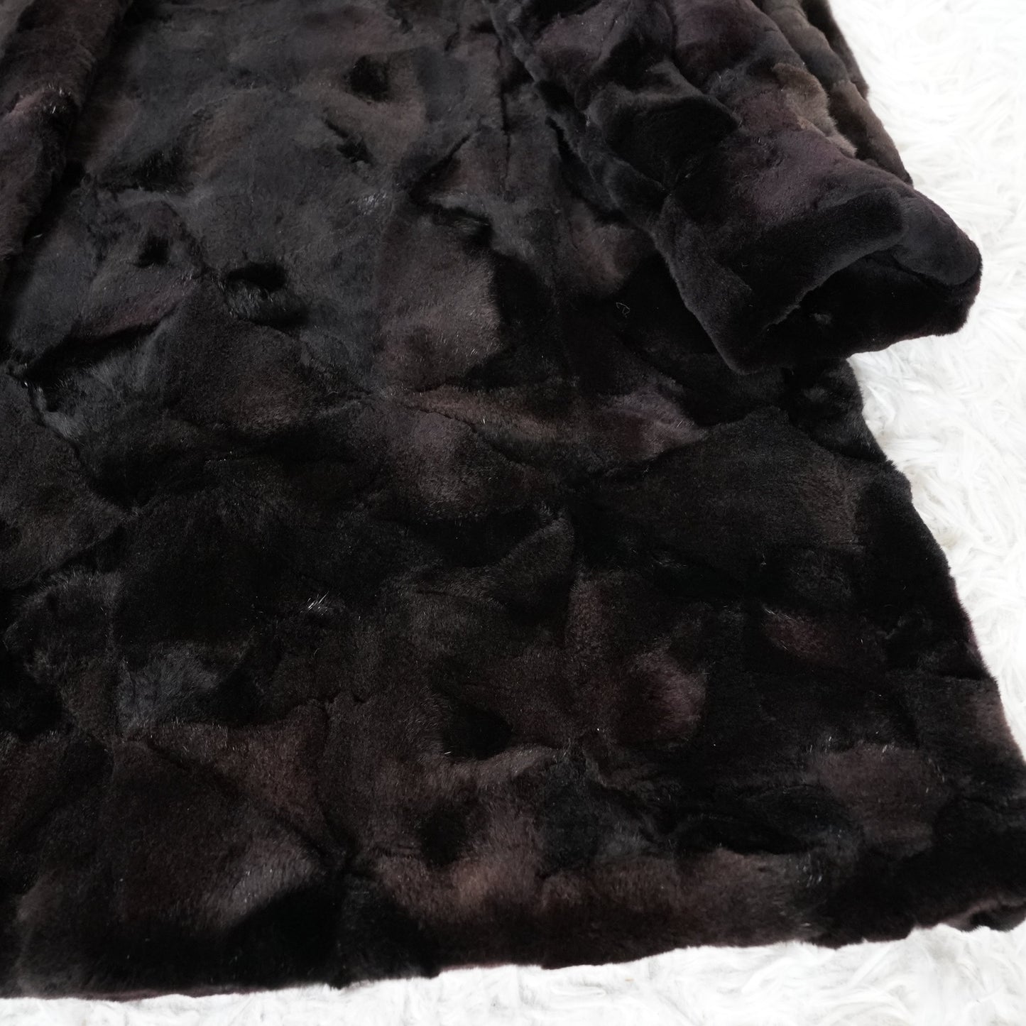 Shaved Mink Coat SAGA MINK - Genuine Vintage Fur From Japan