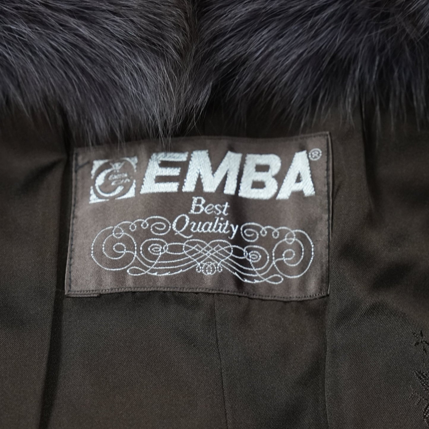 Amethyst Deyd Fox Fur Coat EMBA - Genuine Vintage Fur From Japan