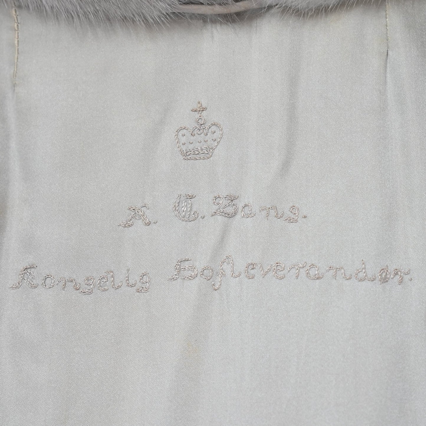 Sapphire Mink Long Coat A-LINE - Genuine Vintage Fur From Japan