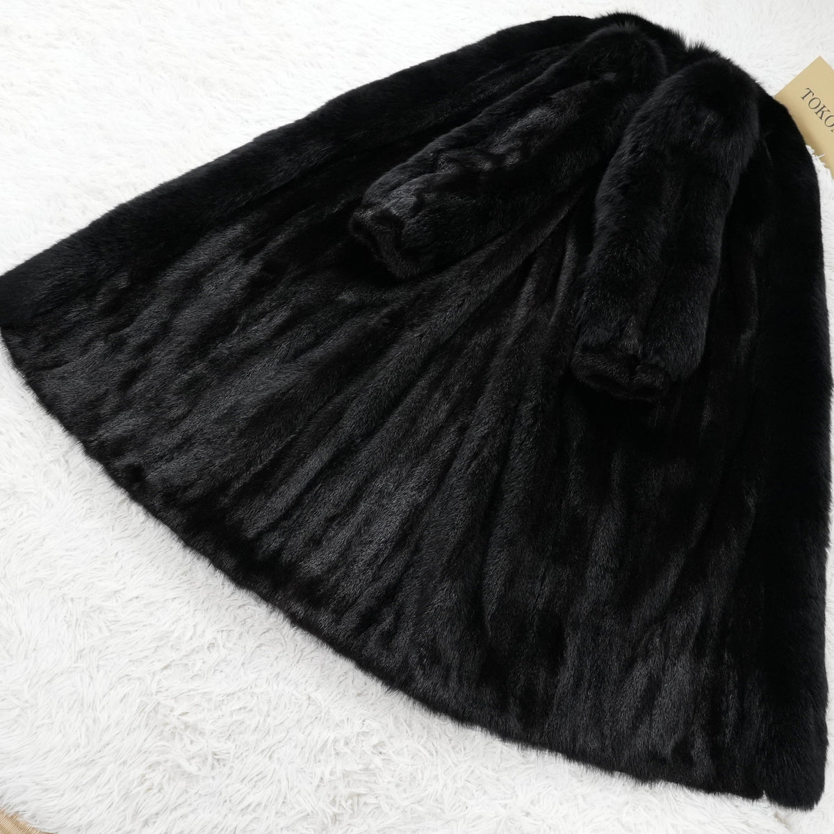 Mink and Fox Fur Gorgeous Long Coat - Genuine Vintage Fur From Japan