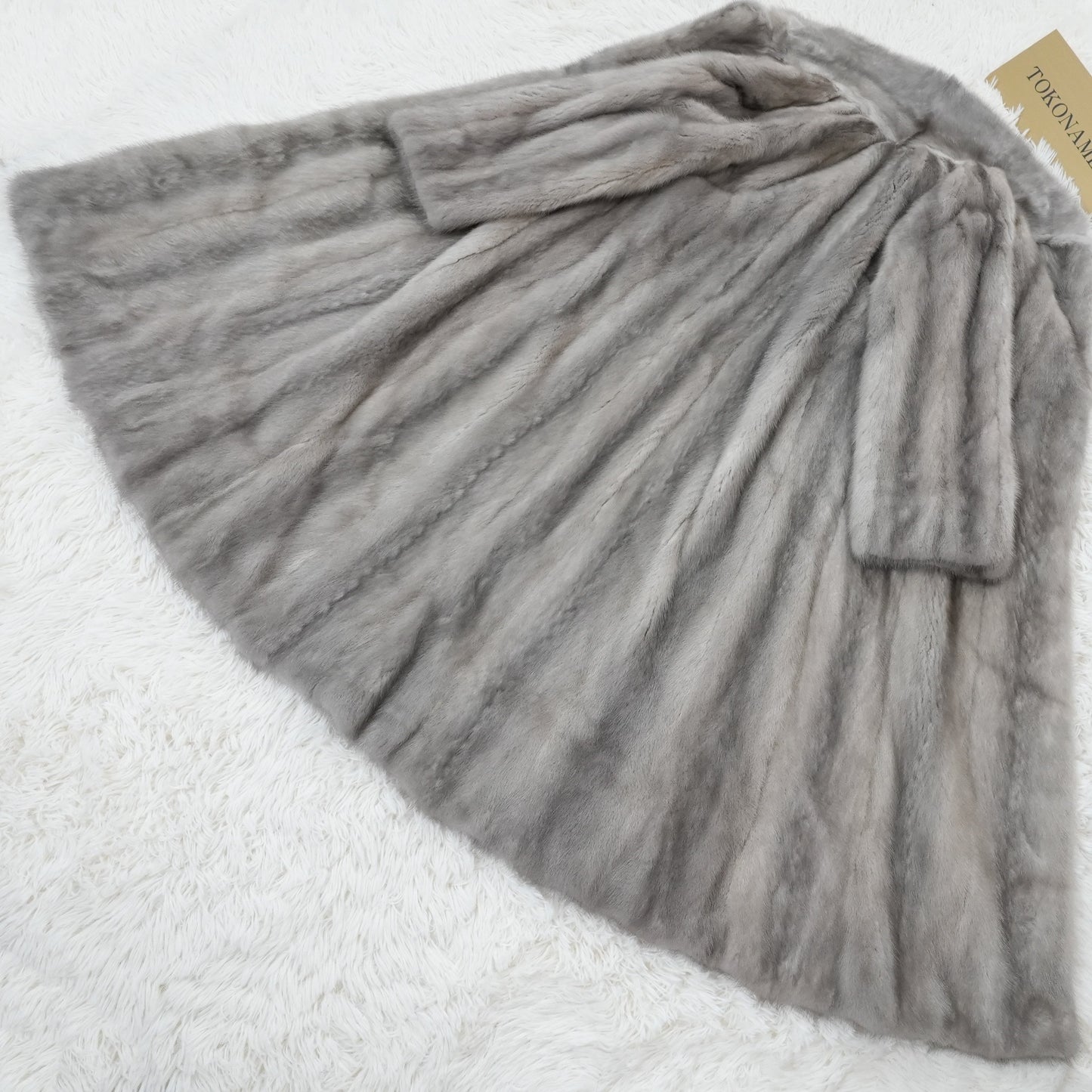 Sapphire Mink Long Coat - EMBA Genuine Vintage Fur Japan
