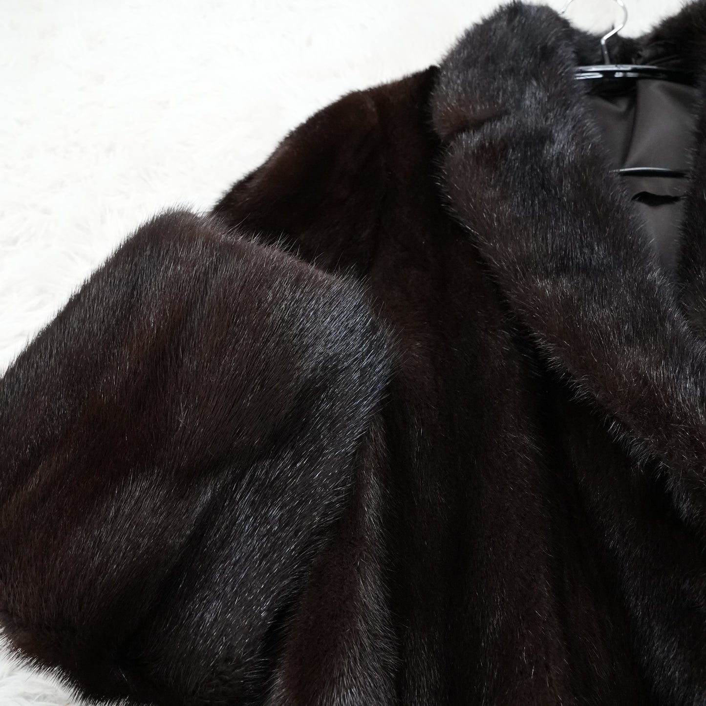 Dark Mink Jacket - Genuine Vintage Fur From Japan