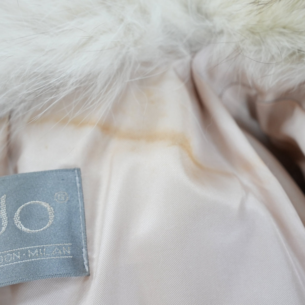 Blue Fox Fur Coat Soft and Fluffy jindo - Genuine Vintage Fur From Japan