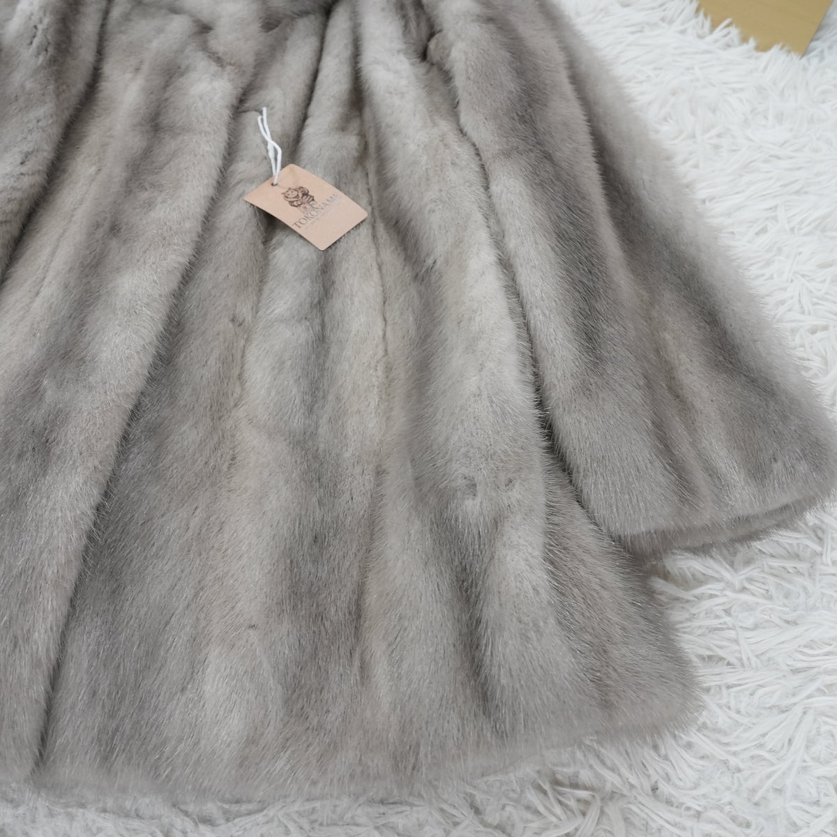 Sapphire Mink Fur Coat - Genuine Vintage Fur From Japan