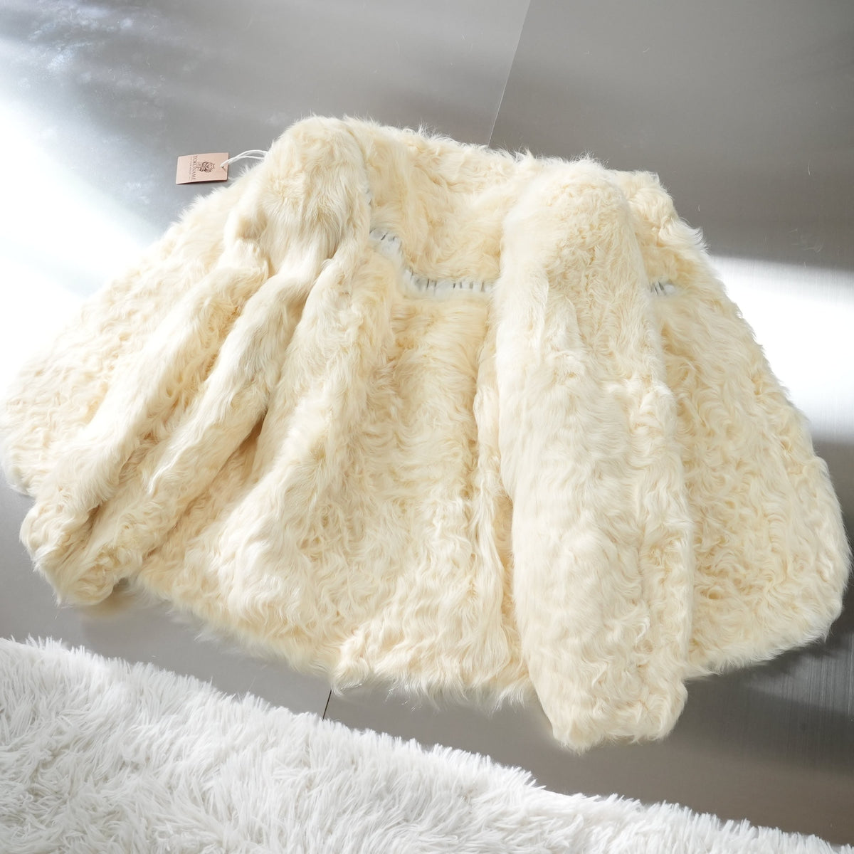 Y2K Chekiang Lamb Fur Jacket - Genuine Vintage Fur From Japan