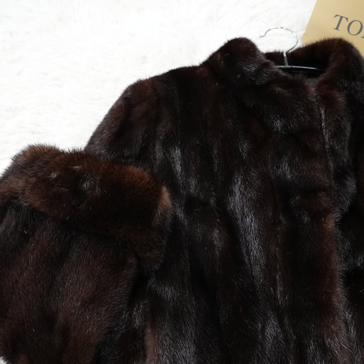 EMBA Mink crop Jacket Roll up Sleeve - Genuine Vintage Fur From Japan