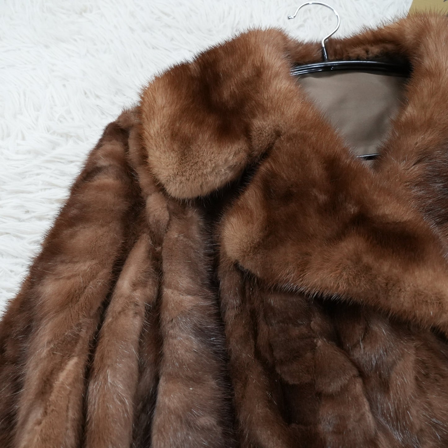 Demi Buff Mink Coat - Genuine Vintage Fur From Japan