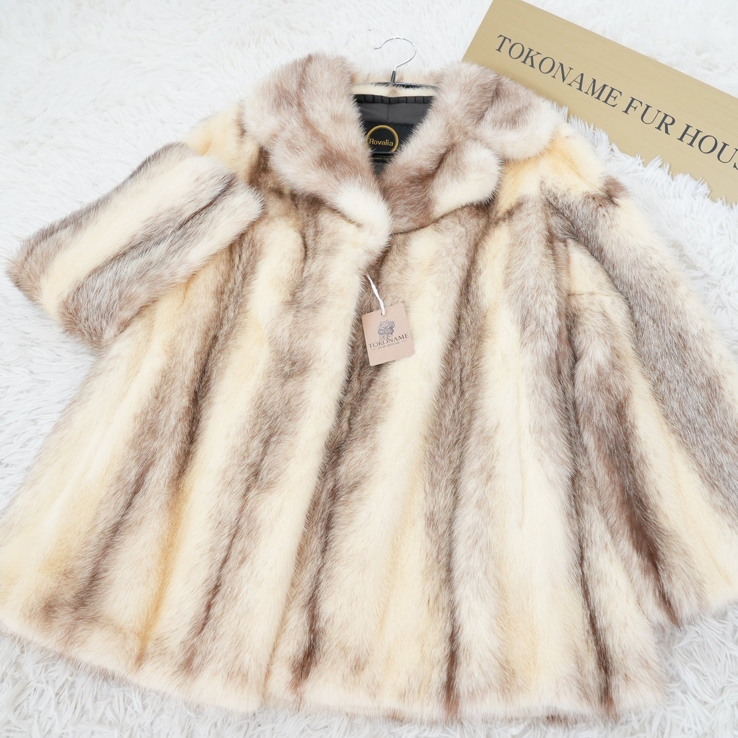 Cross Mink Jacket Genuine Vintage Fur Japan