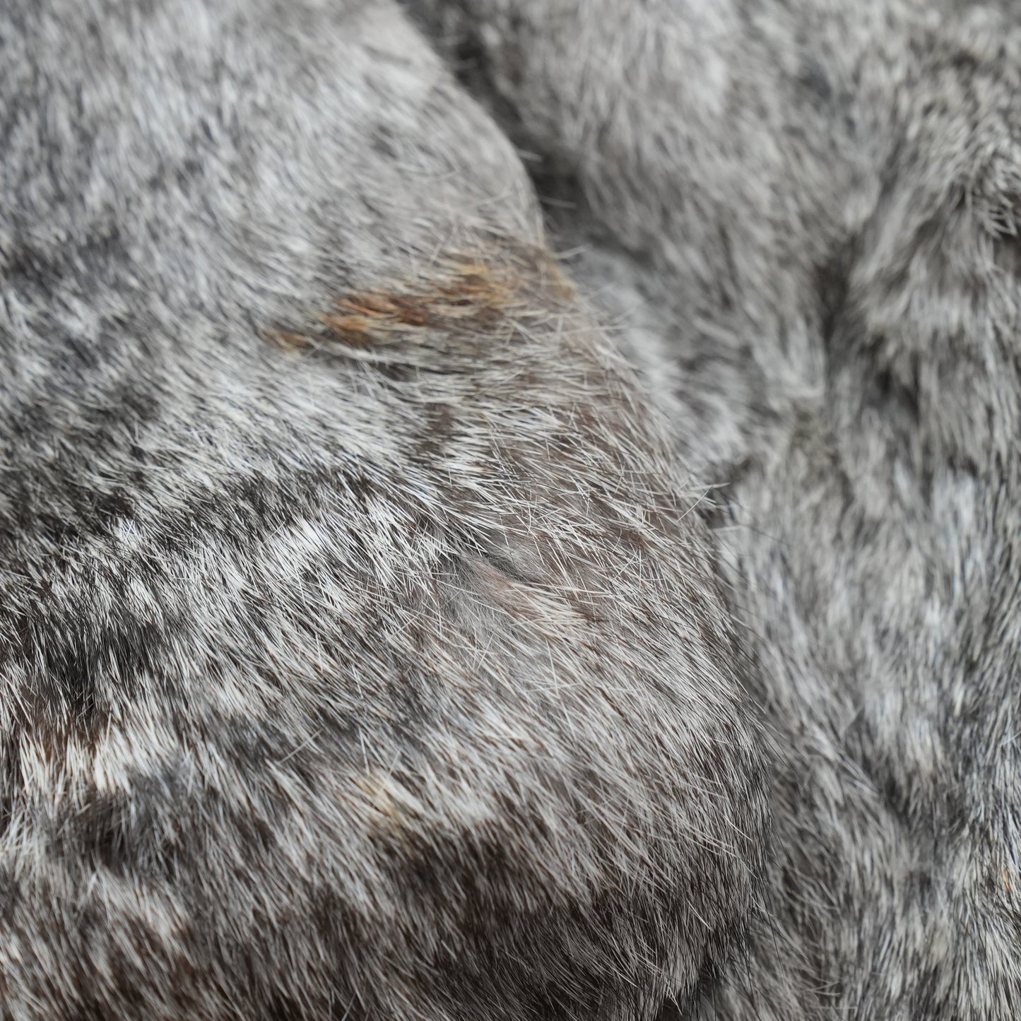 Rabbit Fur Long Coat -  Genuine Vintage Fur From Japan