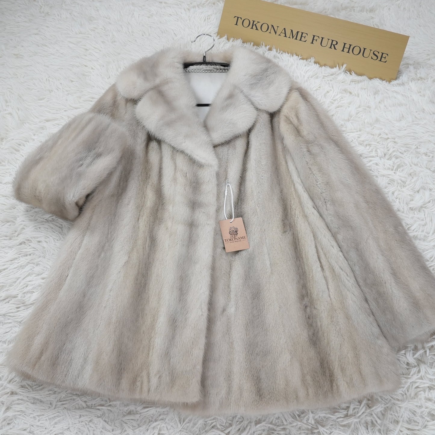 Sapphire Mink Jacket - Genuine Vintage Fur From Japan