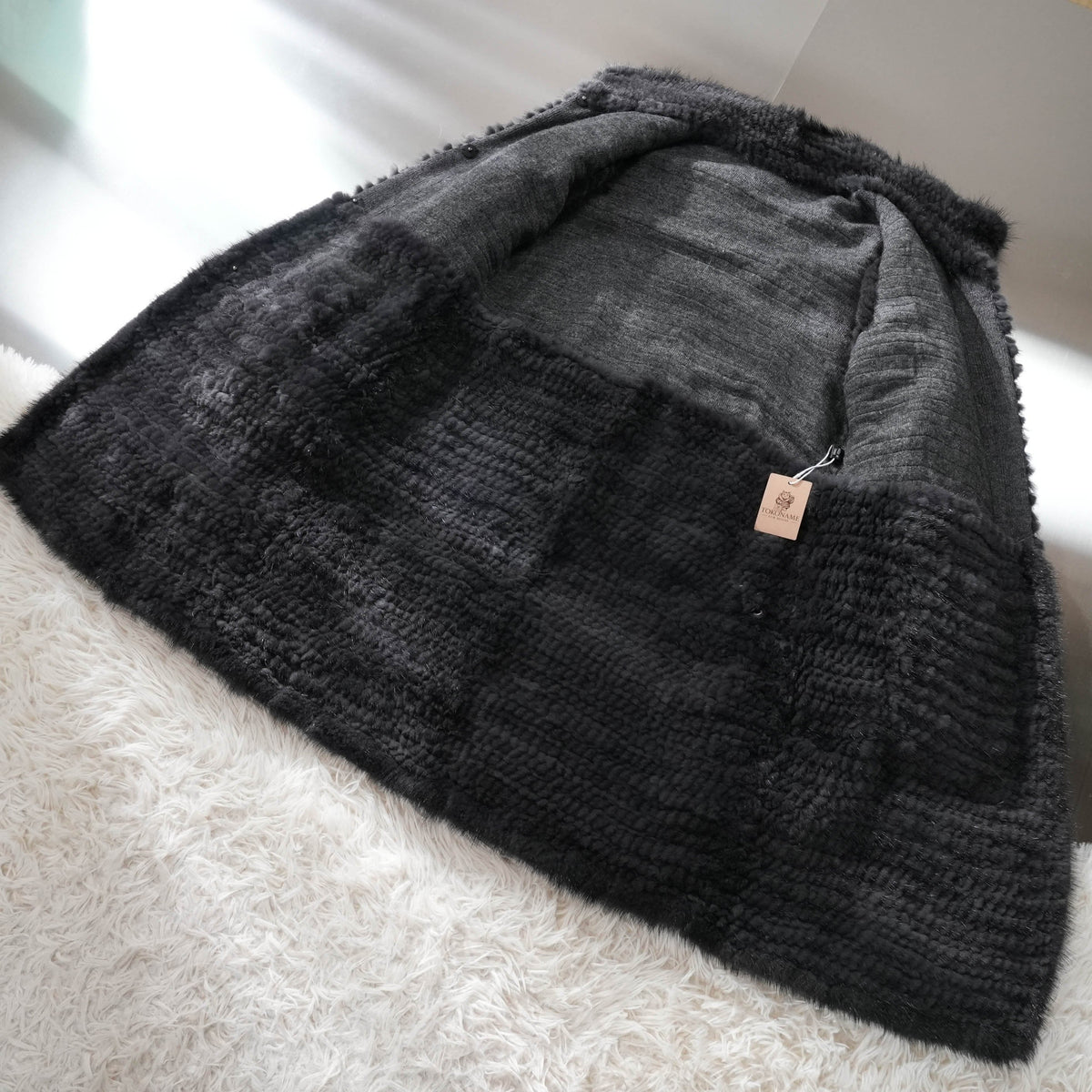 Yarn Mink Fur Coat - Genuine Vintage Fur From Japan