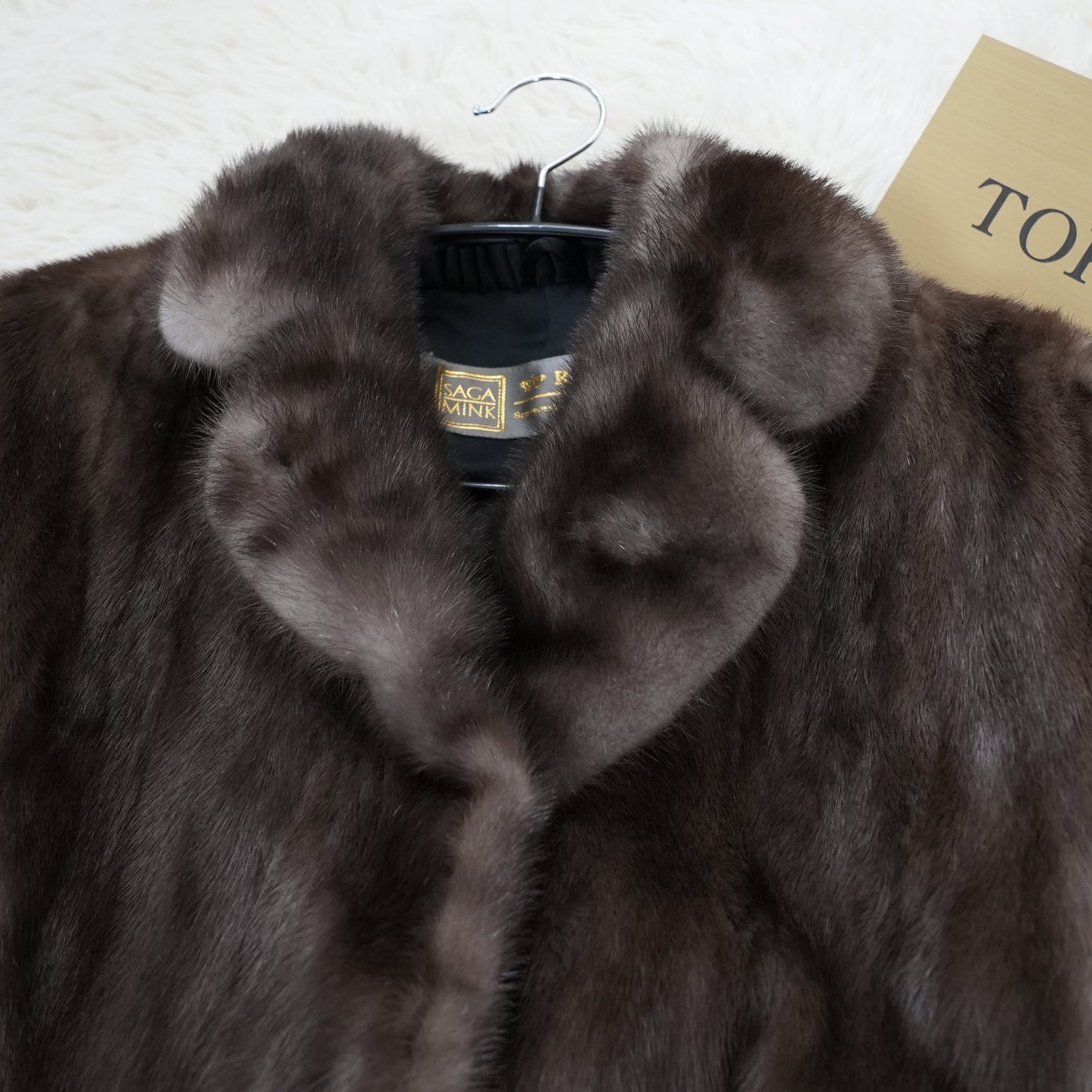 Blue Iris Mink Coat - Royal Saga Mink Genuine Vintage Fur Japan