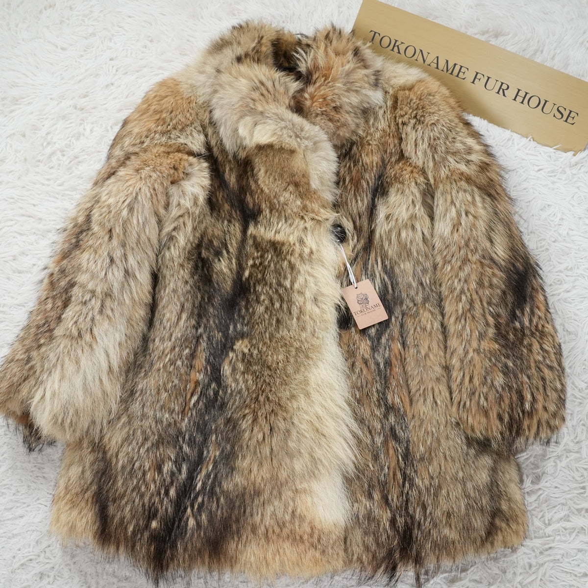 TANUKI Fur Coat - Genuine Vintage Fur From Japan