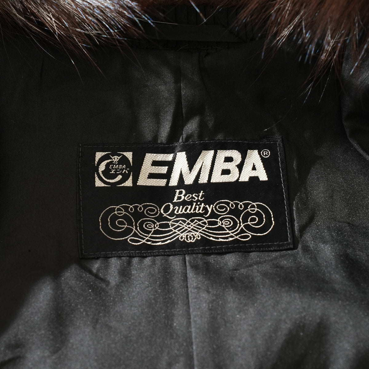 Nordic Silver Fox Fur Coat EMBA - Genuine Vintage Fur From Japan