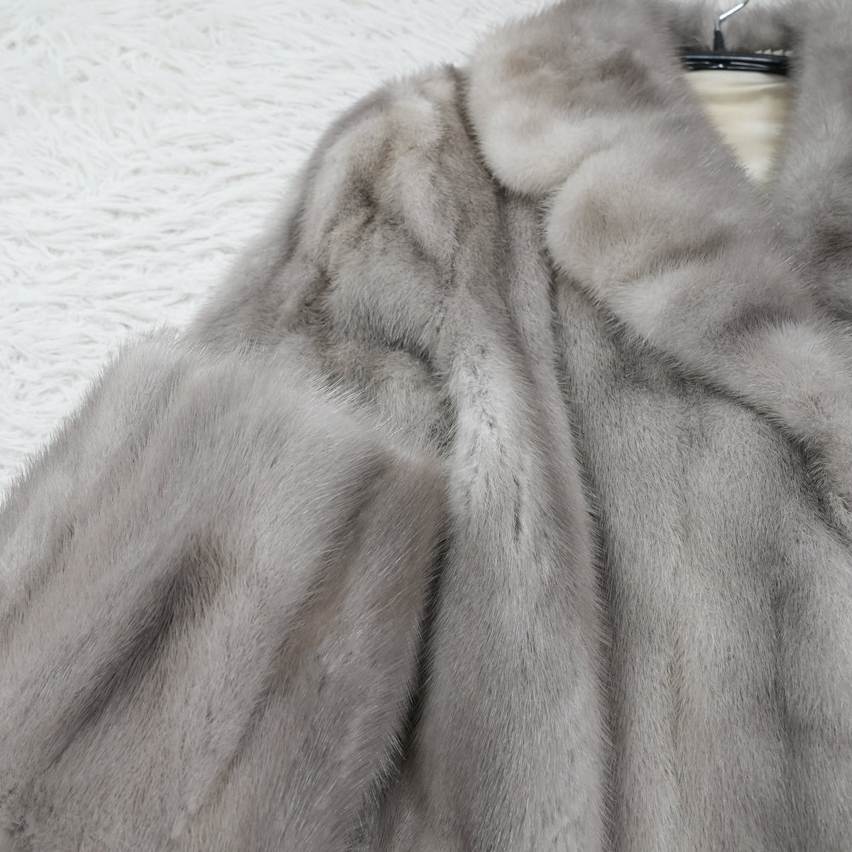 Sapphire Mink Fur Coat - Genuine Vintage Fur From Japan