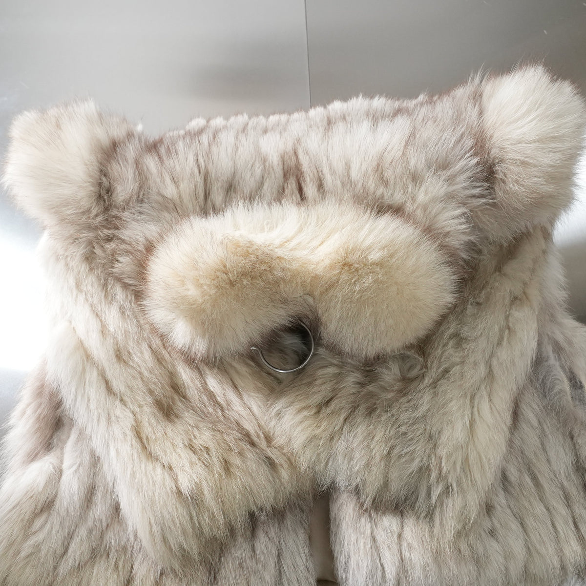 Blue Fox Fur Coat - Genuine Vintage Fur From Japan