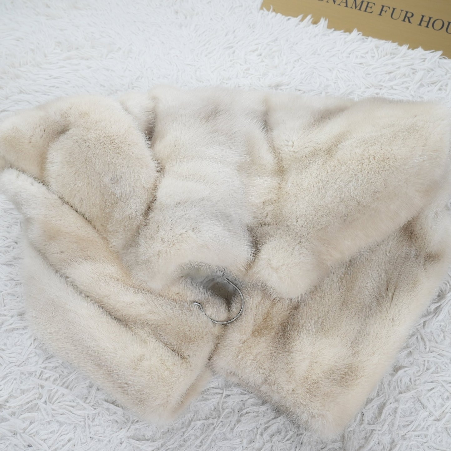 Azurene Mink Cropped length Jacket EMBA - Genuine Vintage Fur From Japan