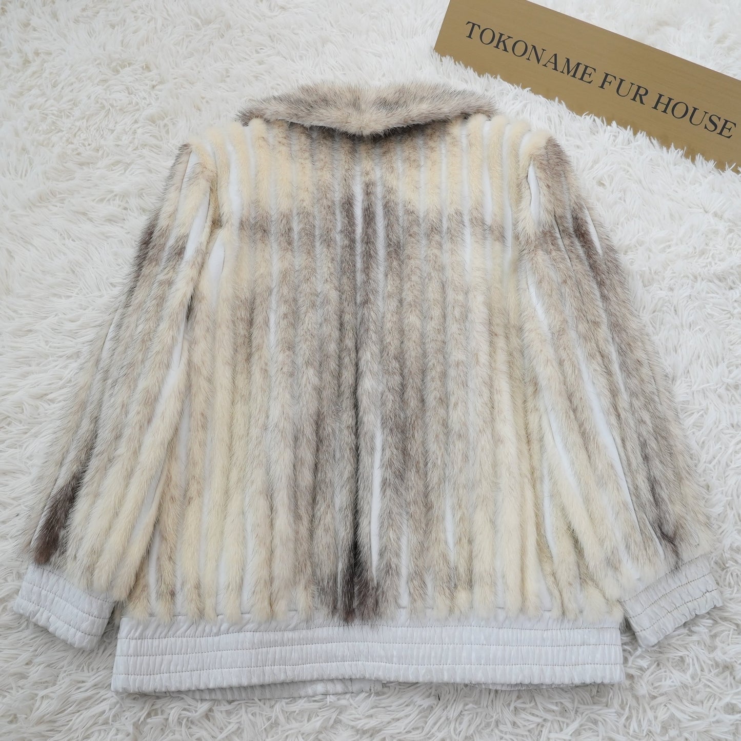 Cross Mink Zip Jacket - SAGA MINK