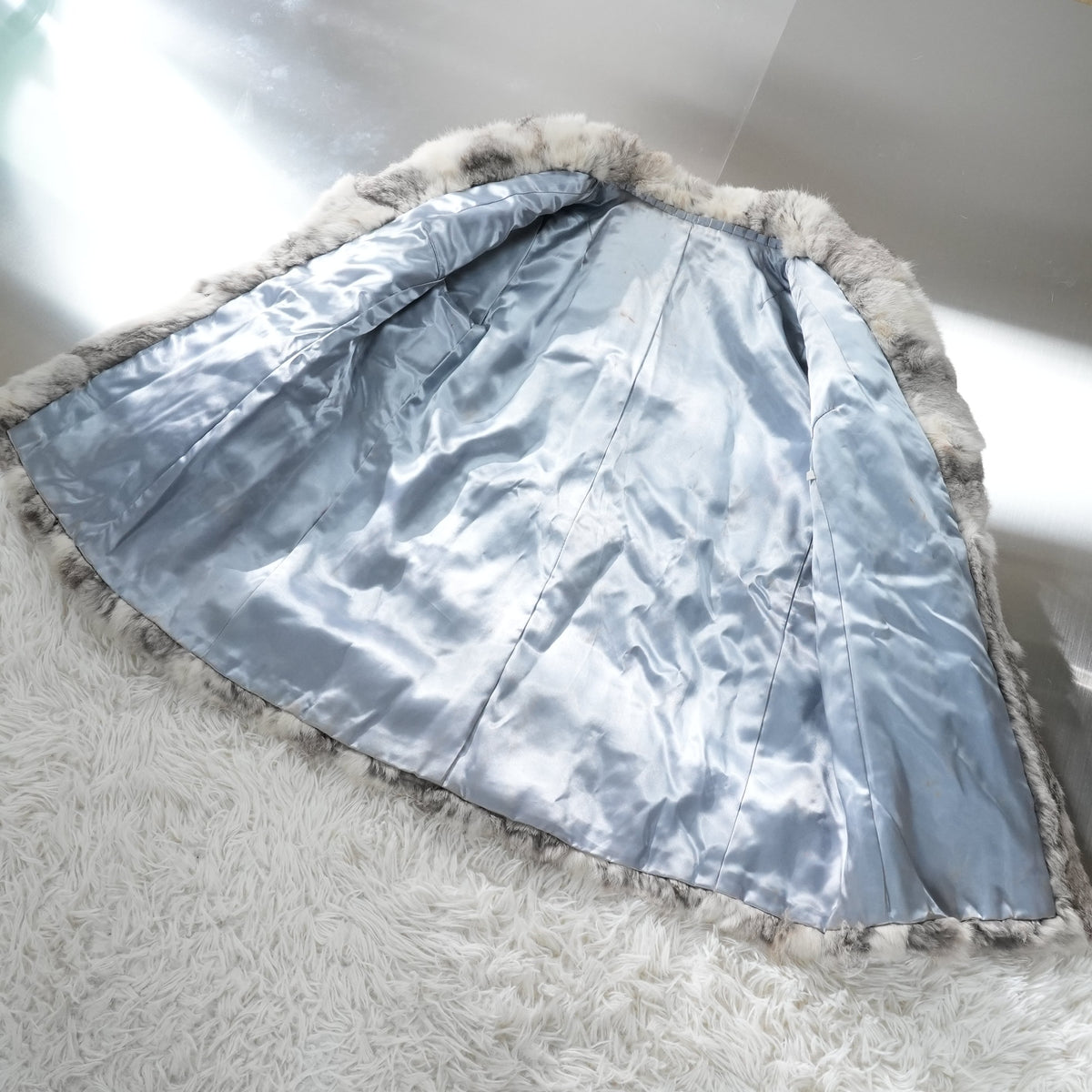 Y2K Rabbit Fur Coat - Genuine Vintage Fur From Japan