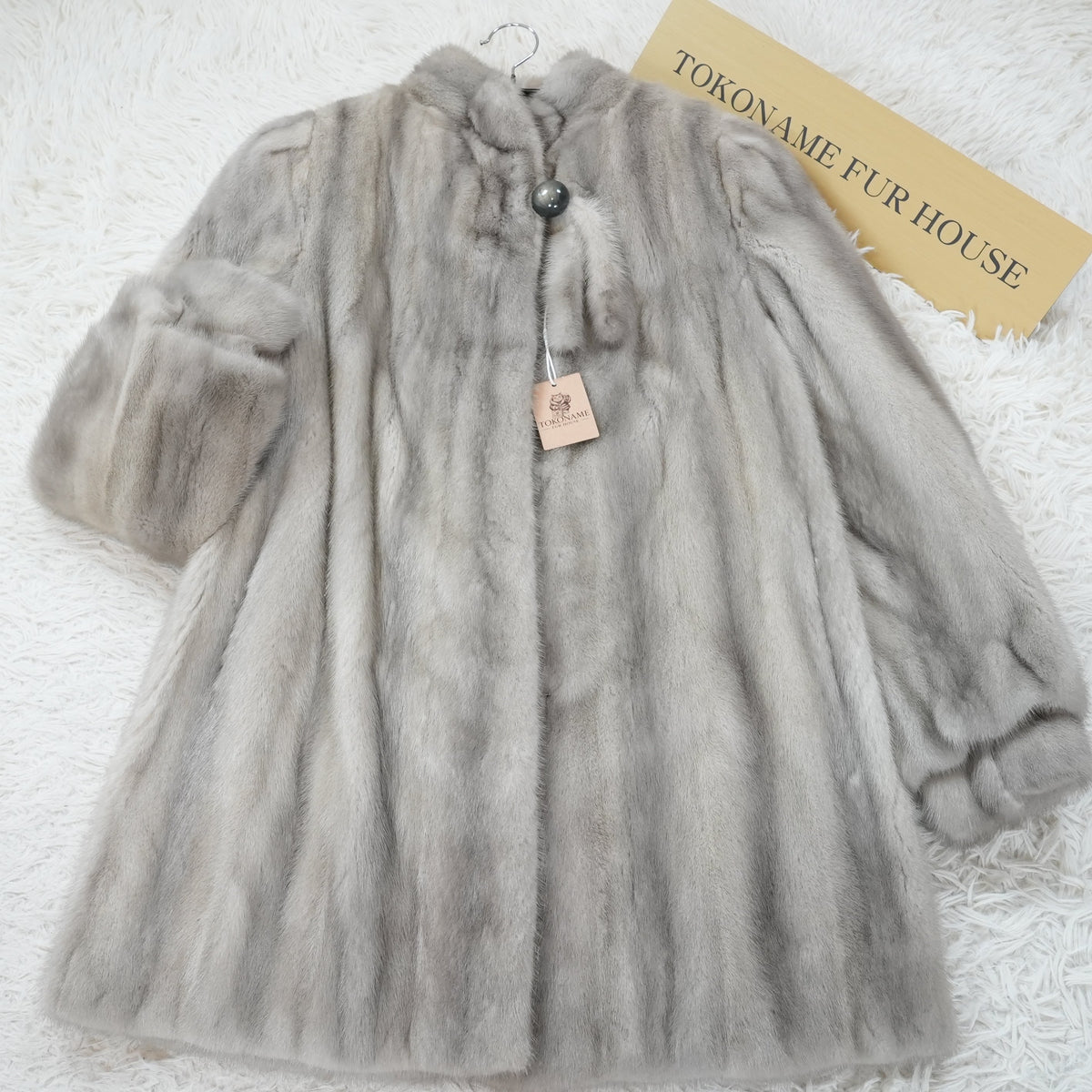 Sapphire Mink Fur Coat - Genuine Vintage Fur From Japan