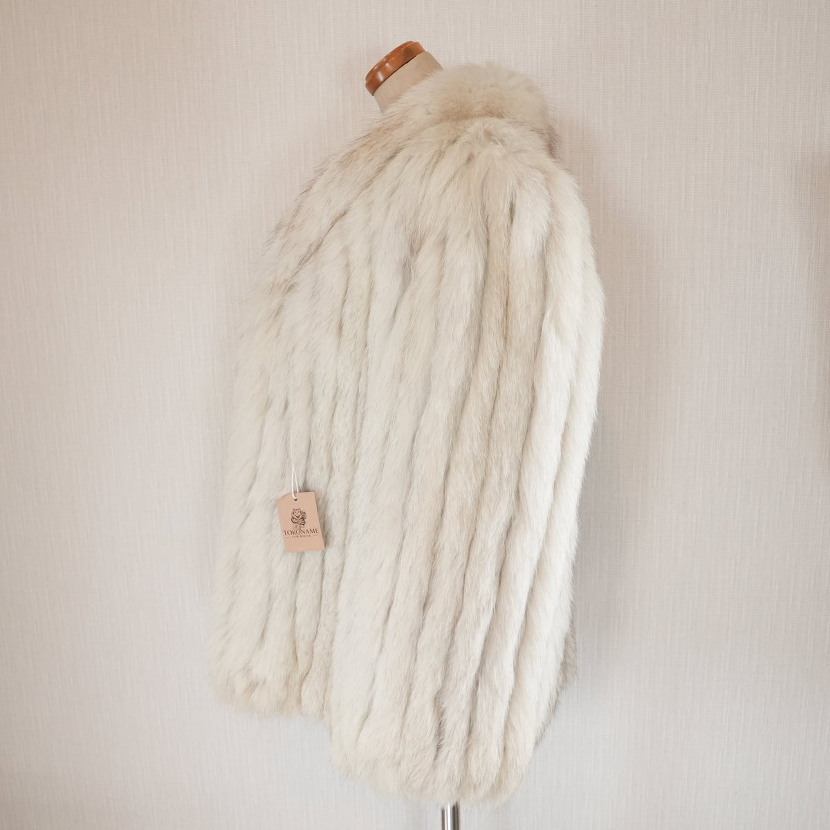 Blue Fox Fur Coat - Genuine Vintage Fur From Japan