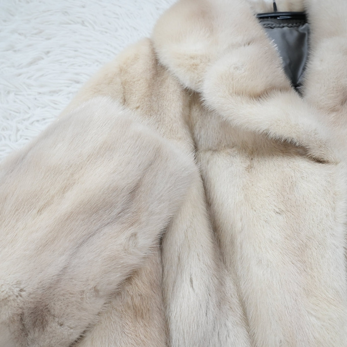 Pastel Mink Fur Coat - Genuine Vintage Fur From Japan