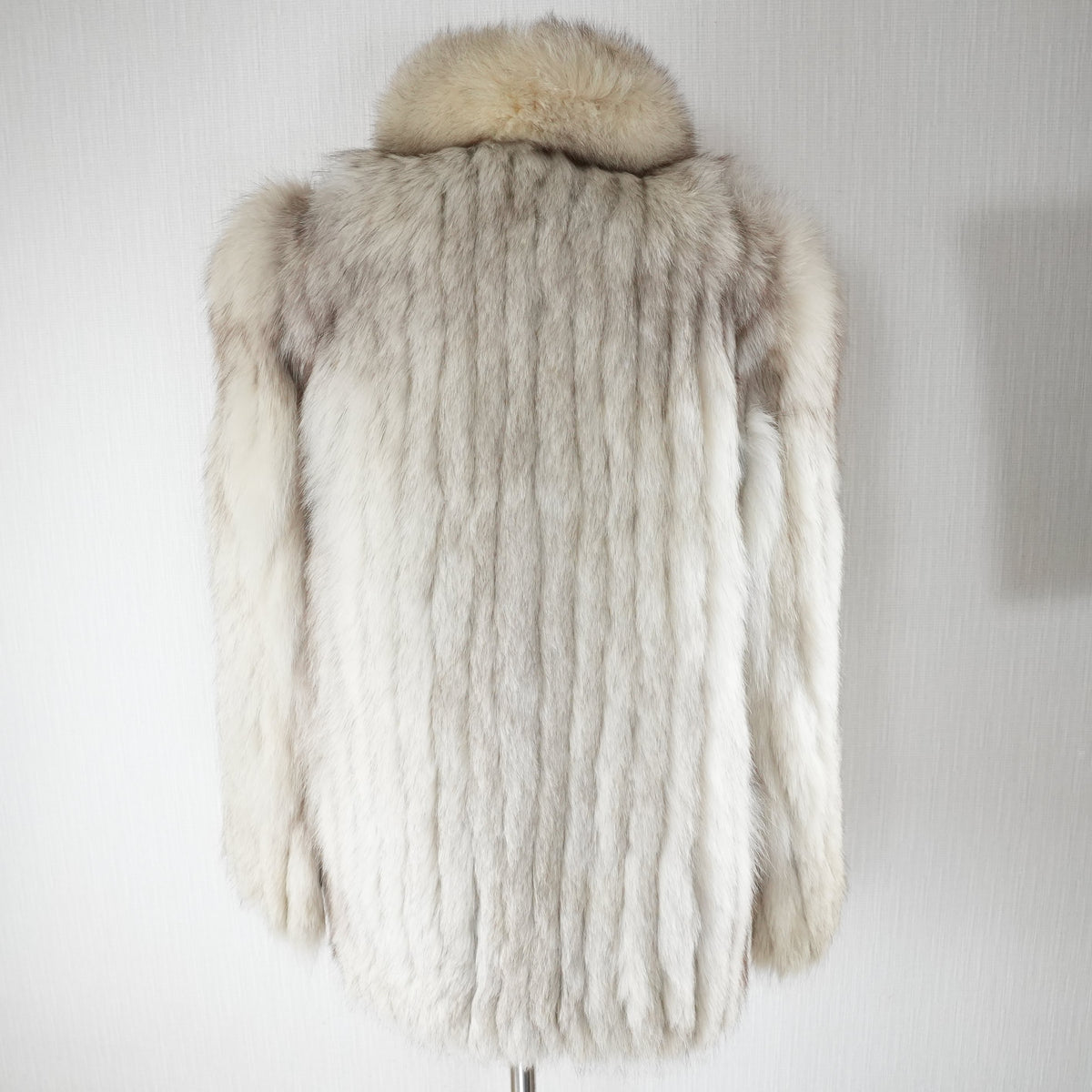 Blue Fox Fur Coat - Genuine Vintage Fur From Japan