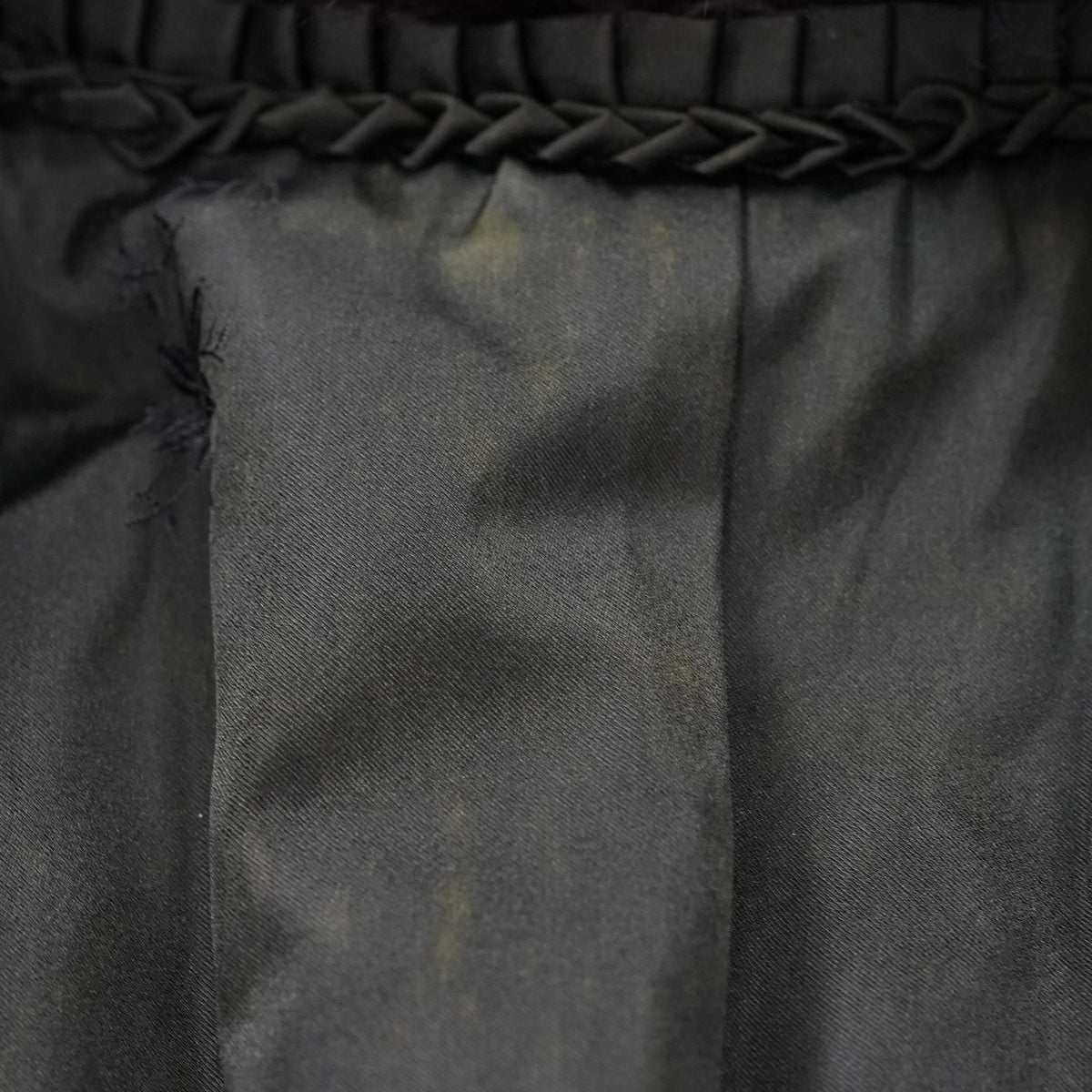 Dark Brown Dyed SAGA FOX Coat - Genuine Vintage Fur From Japan