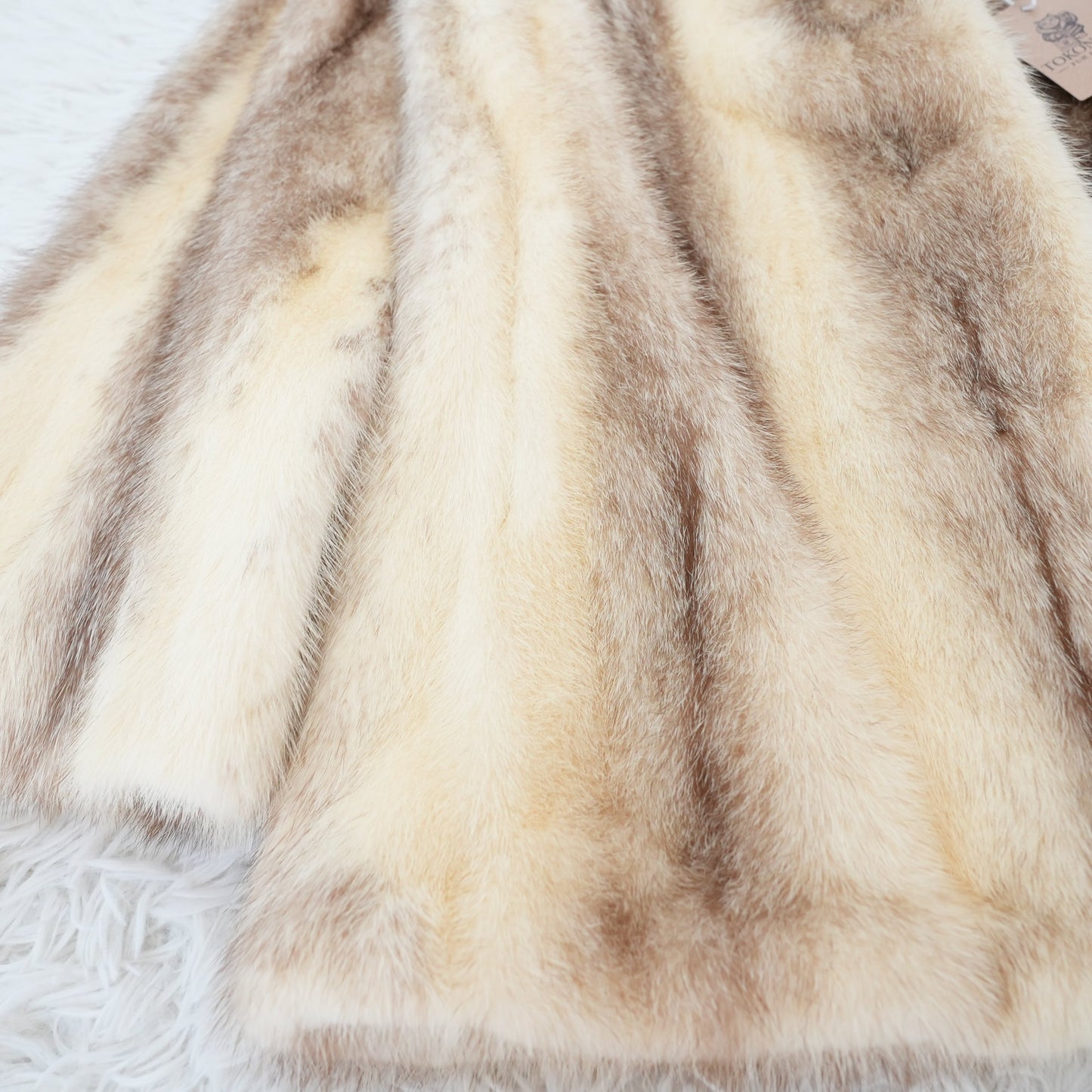 Cross Mink Jacket Genuine Vintage Fur Japan