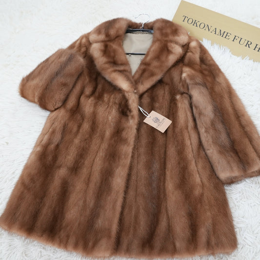 Demi Buff Mink Jacket - SAGA MINK Genuine Vintage Fur Japan